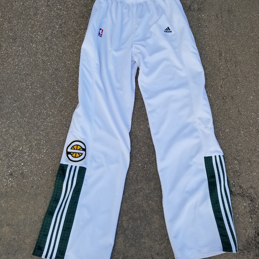 Seattle Supersonics Mens Warm-Up Pants